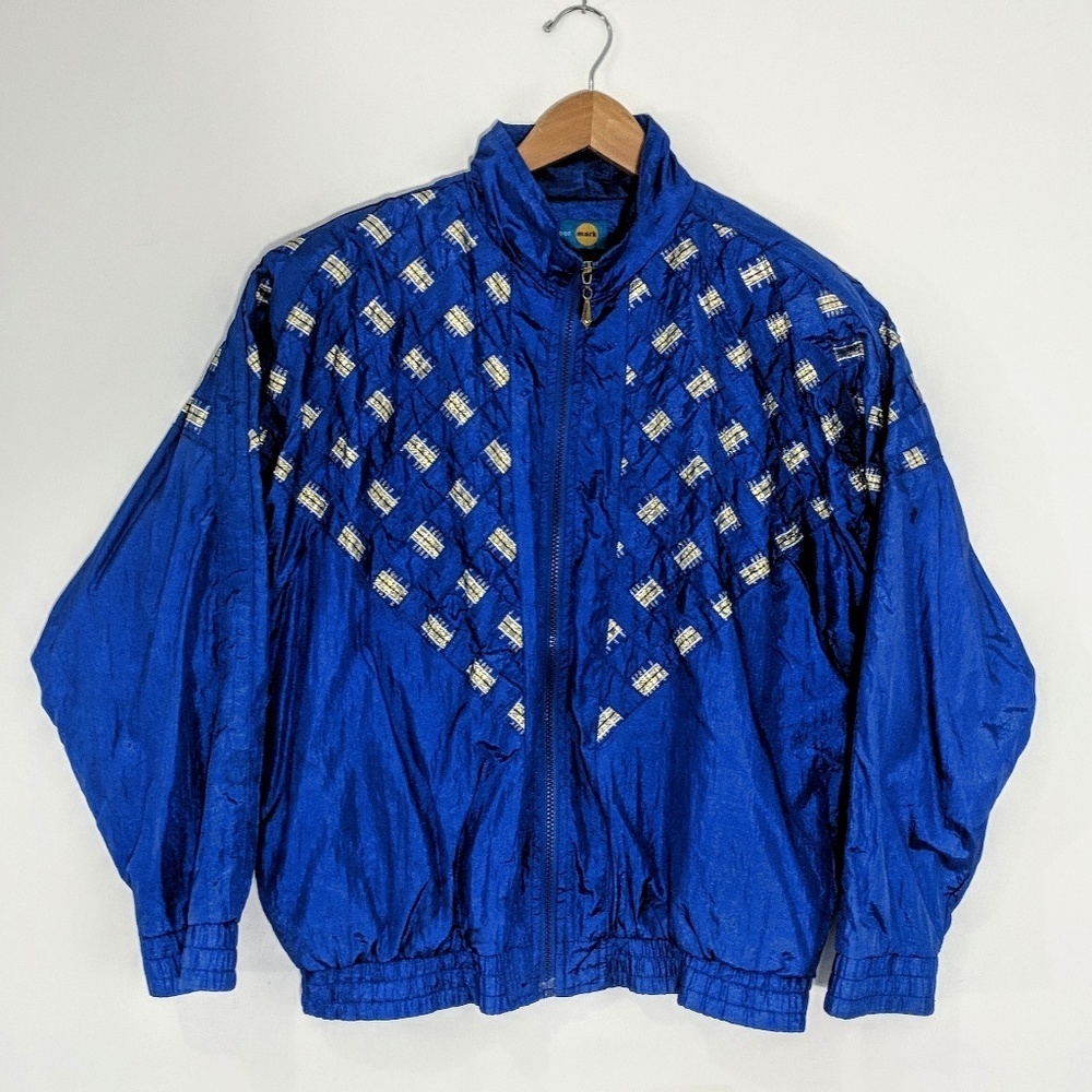 Metallic Fleck Track Jacket - Picture 3 of 7